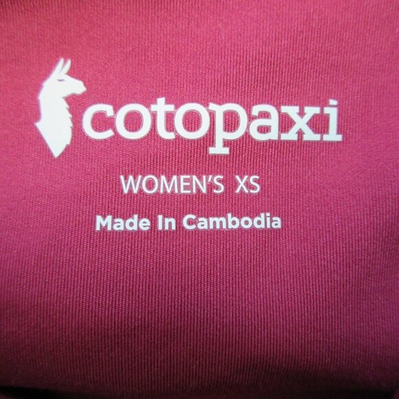 Cotopaxi Roso Pants Women's XS Raspberry Base Layer Leggings Pink Outdoor 220 - Picture 3 of 10